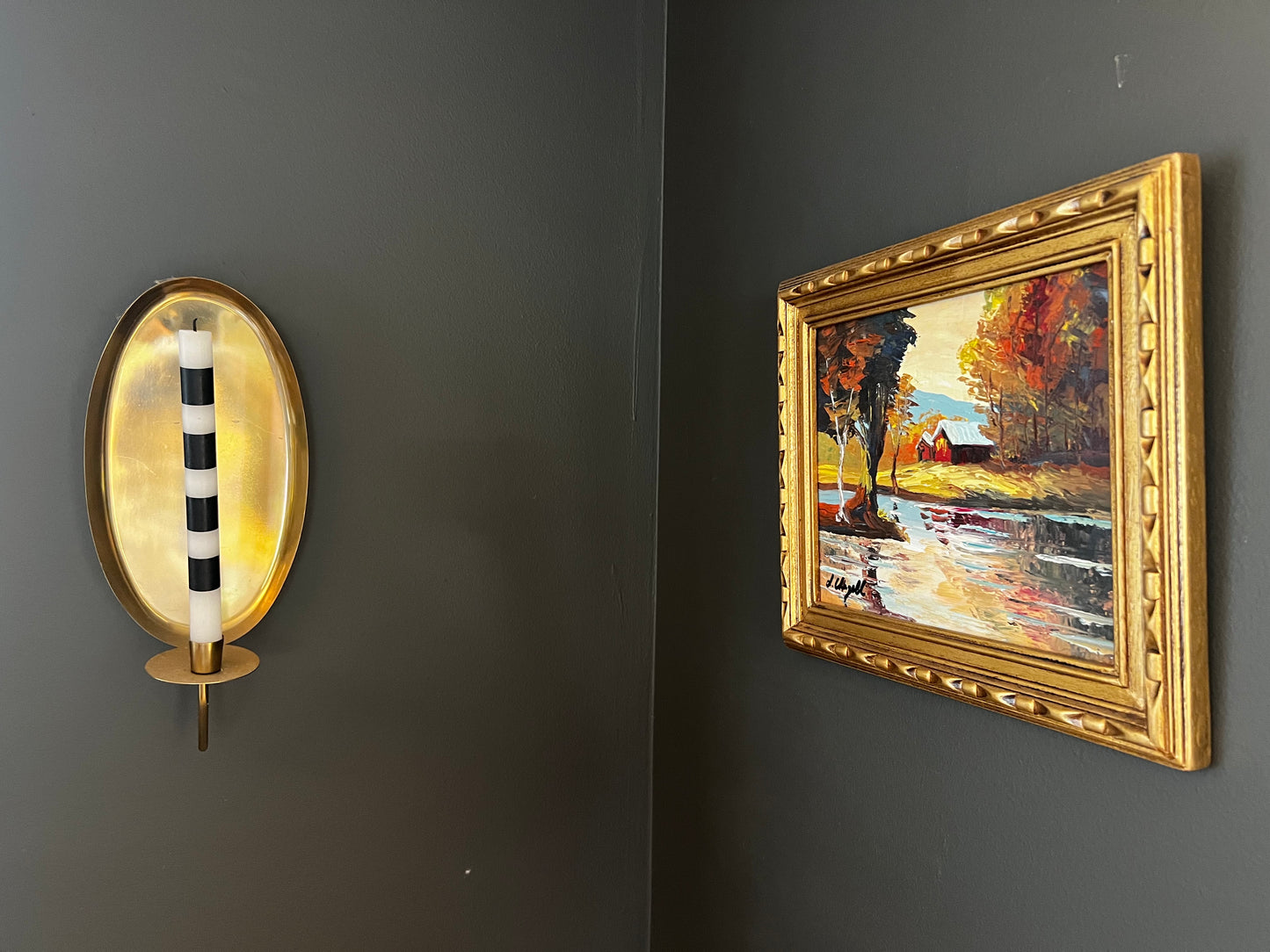 Vintage Fall Paiting- Original