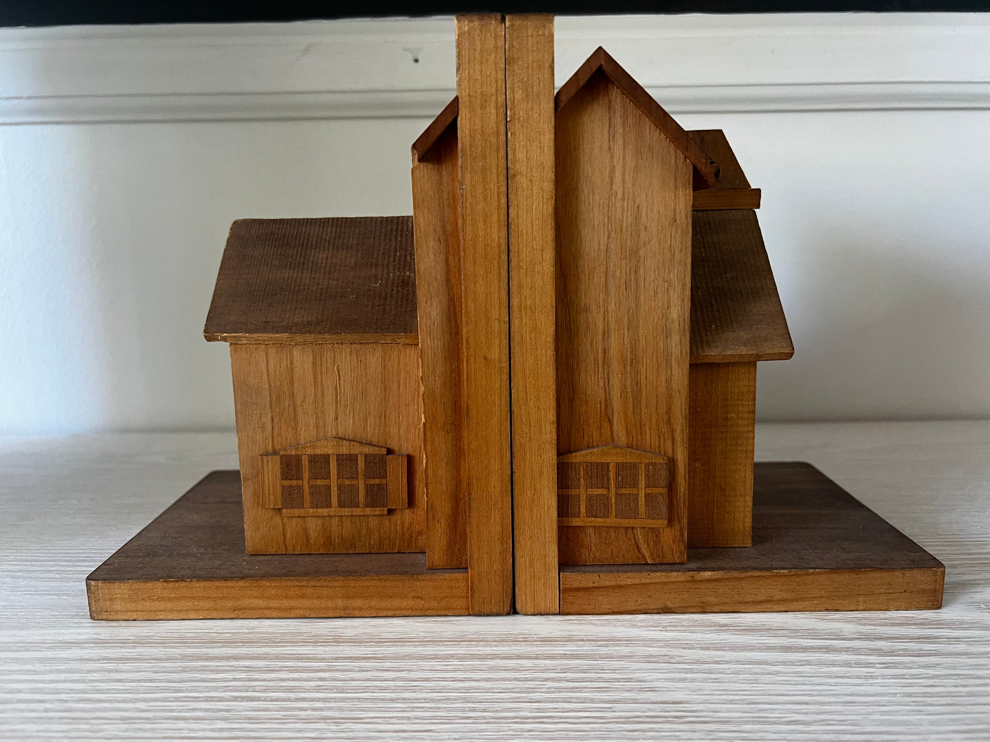 Vintage Dollhouse Book Ends