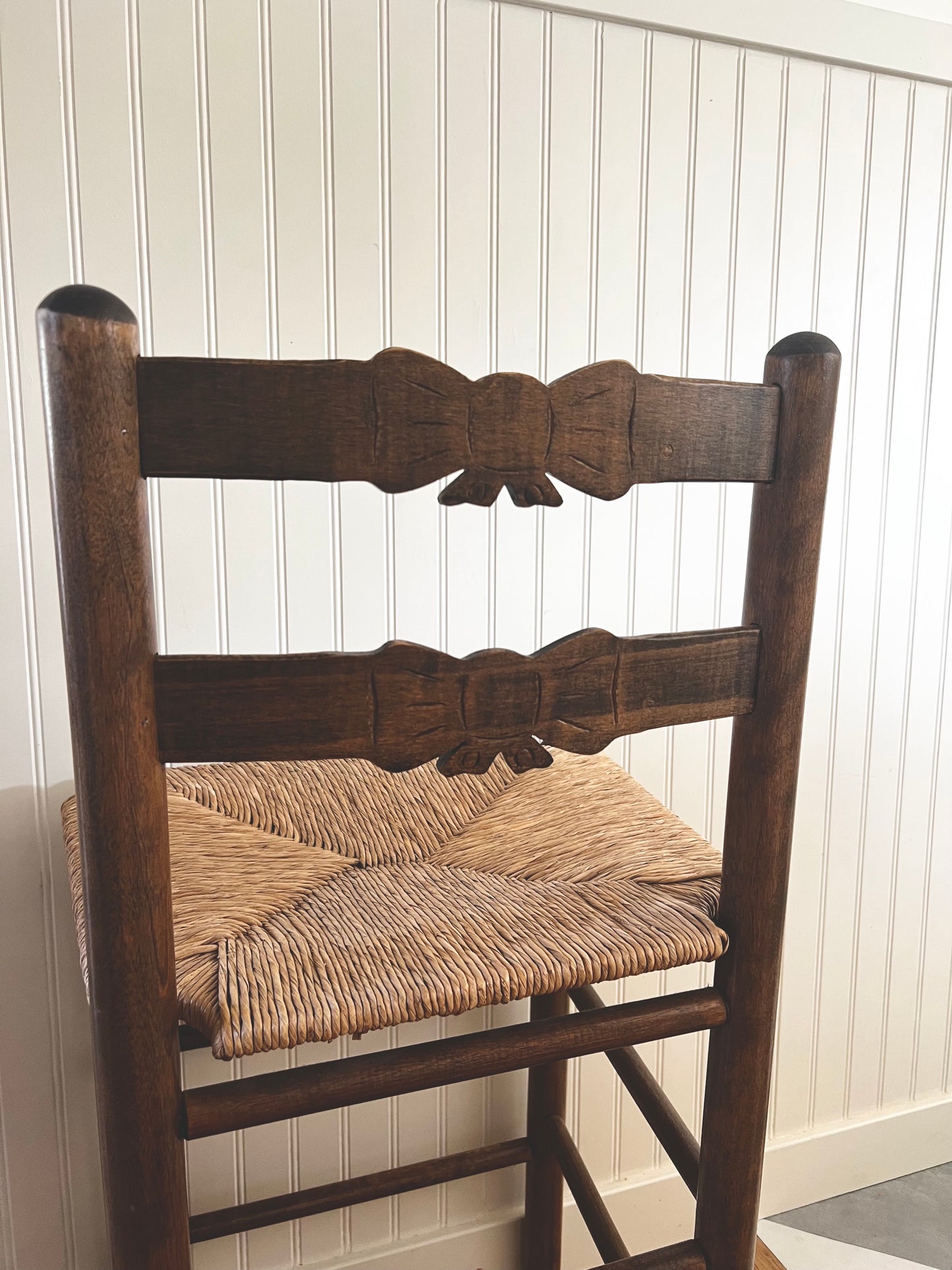 Vintage Bow Chairs-Set of 2