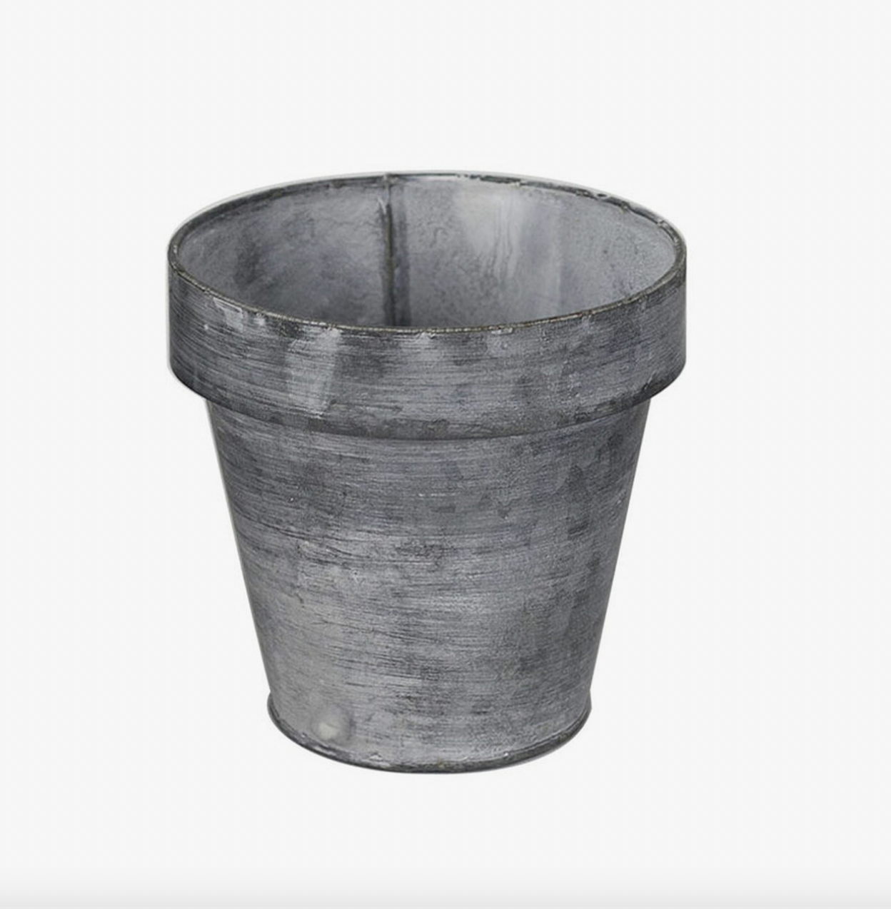 Weathered Zinc Pot-Small